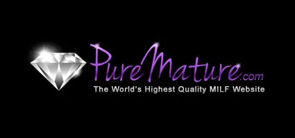 pure mature logo with white background